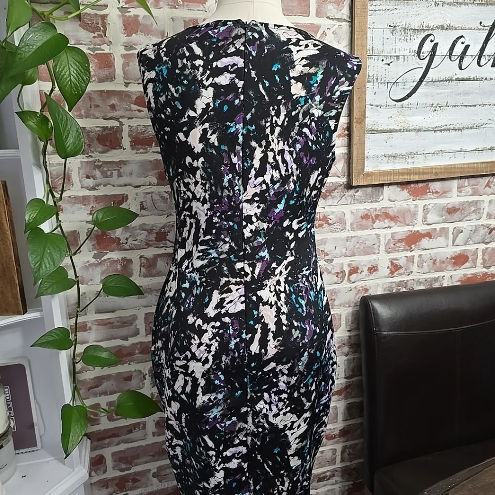 Mossimo womens dress multi color sz medium sleeveless - Picture 2 of 6